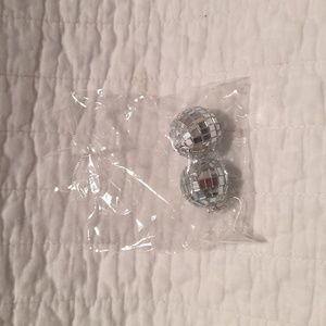 LAST CHANCE Disco ball earrings